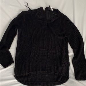 COPY - Black knit sweater
